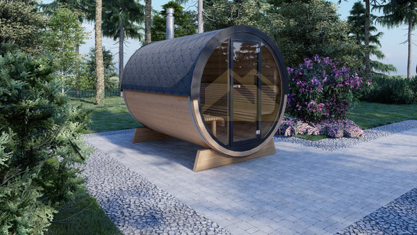 Outdoor Barrel Sauna - Humus