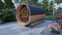 Outdoor Barrel Sauna - Cherry