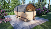 Outdoor Barrel Sauna - Cherry