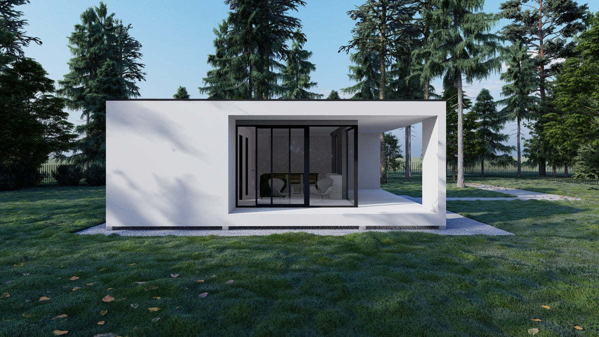 Luxury modular house - California + Terrace 18m2